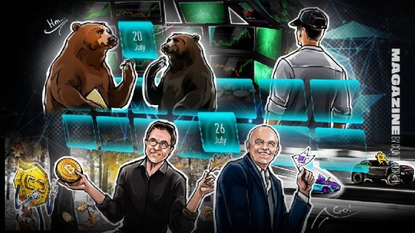 XRP dip was a ‘healthy correction,’ Ether supply shock: Hodler’s Digest, July 20 – 26 XRP dip was a ‘healthy correction,’ Ether supply shock: Hodler’s Digest, July 20 – 26