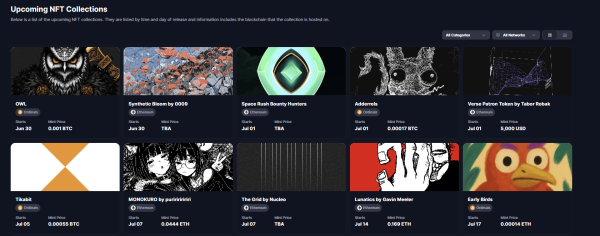 Top 10 Upcoming NFT Collections to Watch in July 2025 Top 10 Upcoming NFT Collections to Watch in July 2025