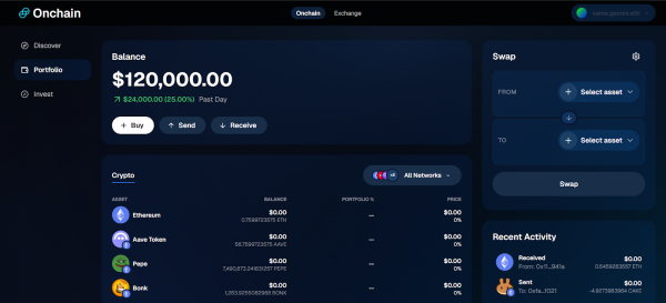 Gemini Teases ‘Onchain’ Platform as CEXs Push for DeFi Adoption Gemini Teases ‘Onchain’ Platform as CEXs Push for DeFi Adoption