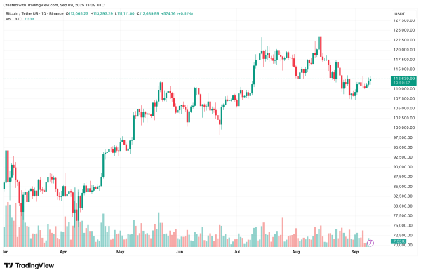 Bitcoin Holds $112,000 Support As Binance Whale Activity Cools Off – What’s Ahead?