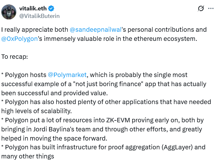 Polygon boss says he's been 'questioning his loyalty' toward Ethereum Polygon boss says he's been 'questioning his loyalty' toward Ethereum