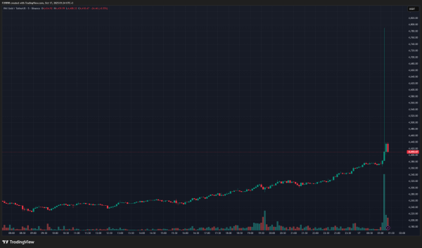 Gold Fever: Unusual Movements Observed in the Price of Gold-Backed PAXG &ndash; Here&rsquo;s Why