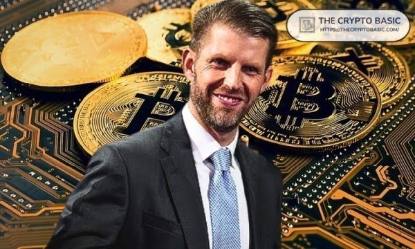 Eric Trump Says American Bitcoin Mines 2% of BTC Supply Daily, Calls Crypto a Tangible Asset Eric Trump Says American Bitcoin Mines 2% of BTC Supply Daily, Calls Crypto a Tangible Asset