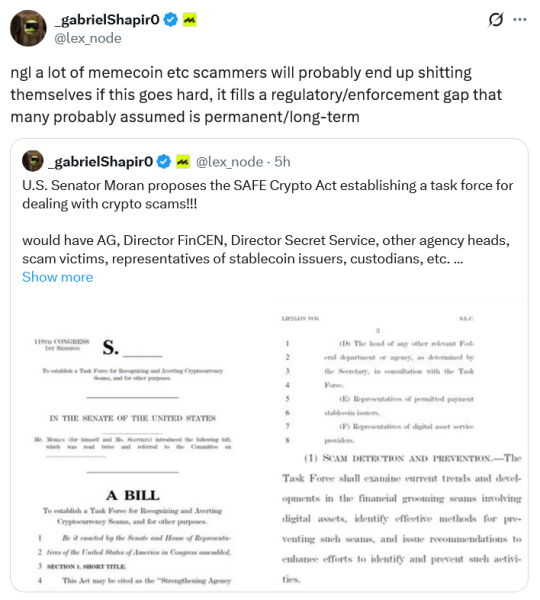 SAFE Crypto Act will have scammers shaking in their boots: Crypto lawyer