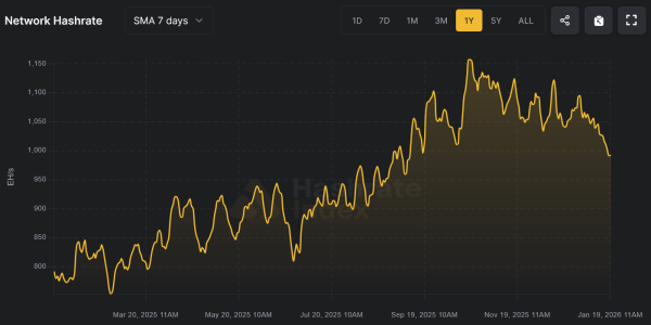 Bitcoin hashrate at 4-month low as AI competes for the grid: Analyst Bitcoin hashrate at 4-month low as AI competes for the grid: Analyst