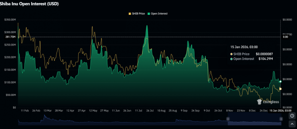 Shiba Inu Analysis for Jan 15: Shiba Inu Must Hold Above This Bollinger Band Support: What&rsquo;s Next?