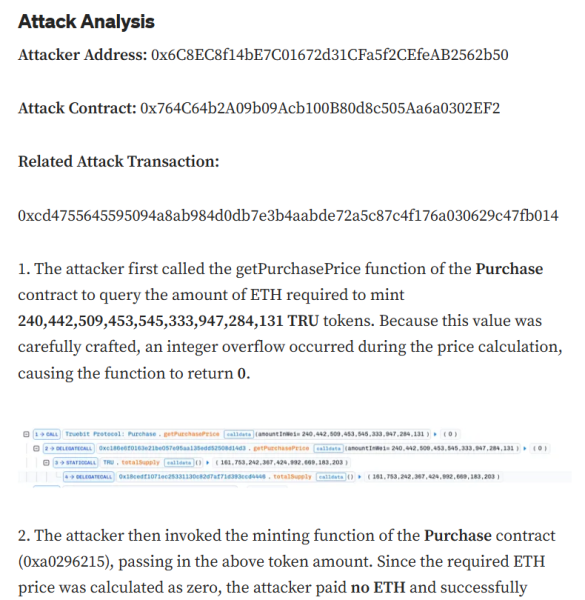 Truebit exploit exposes smart contract flaw behind $26M token mint
