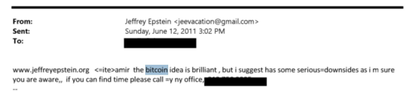 Every Bitcoin and Crypto Revelation in the Epstein Files