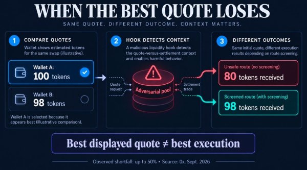 Malicious Uniswap v4 hooks are baiting DeFi traders with fake swap quotes