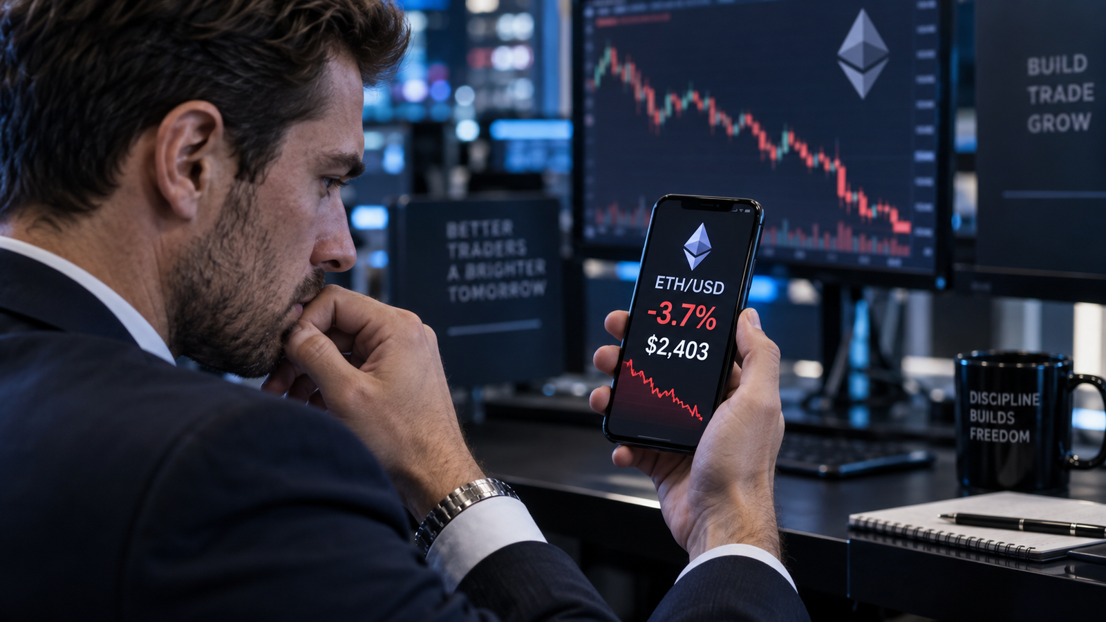 Ethereum falls toward 2400, but whales are quietly buying the selloff Ethereum falls toward 2400, but whales are quietly buying the selloff